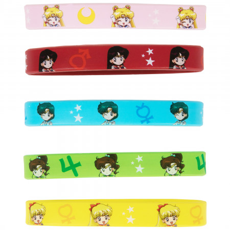 Sailor Moon 5-Pack Wristband Set
